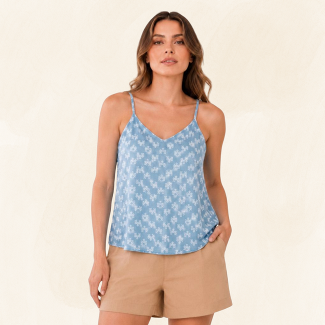 Blusa básica Salma de Tiras