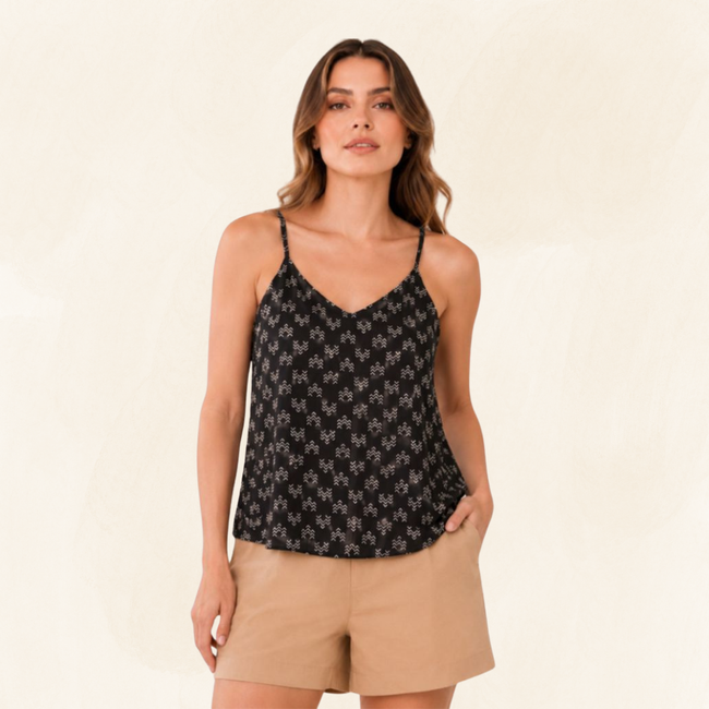 Blusa básica Salma de Tiras