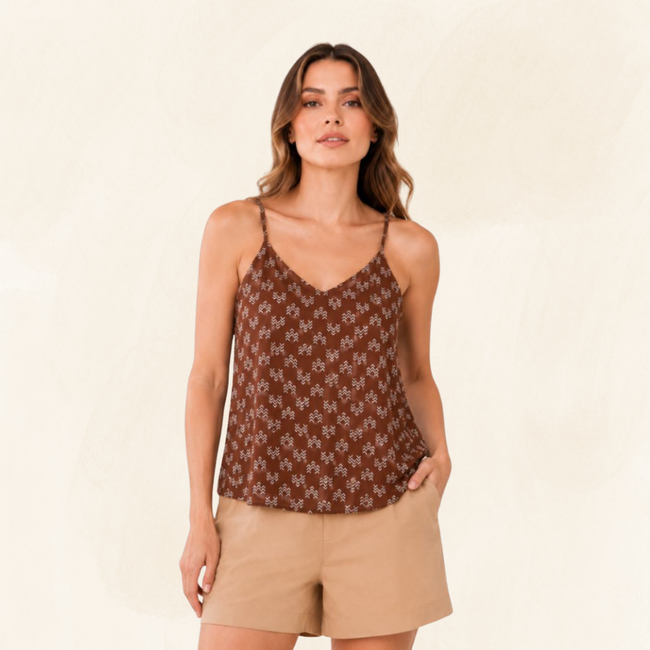 Blusa básica Salma de Tiras