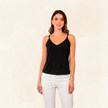 Blusa básica Debora de Tiras
